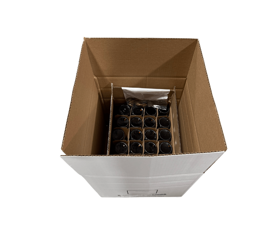 BEER Amber Crown 12oz - Closures Included - Image 4